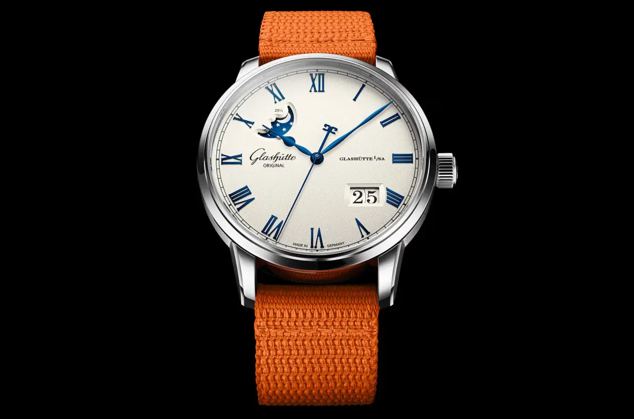 Glashutte Senator Excellence Panorama Date Moon Phase 40mm Watch - Image 3