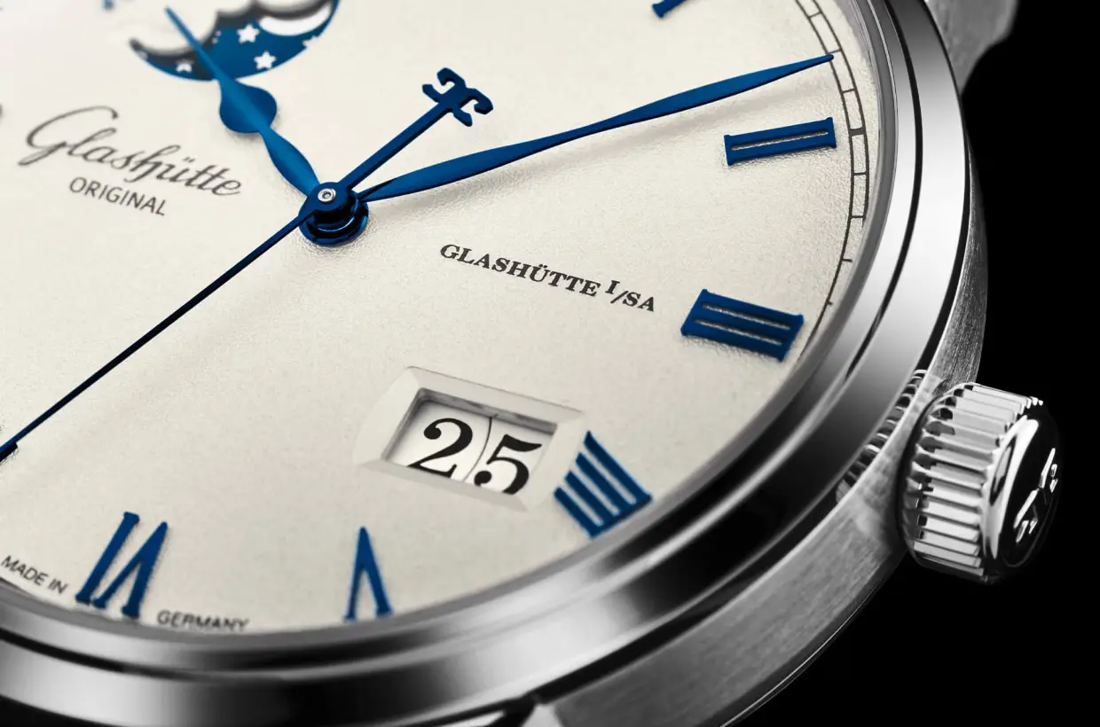 Glashutte Senator Excellence Panorama Date Moon Phase 40mm Watch - Image 4