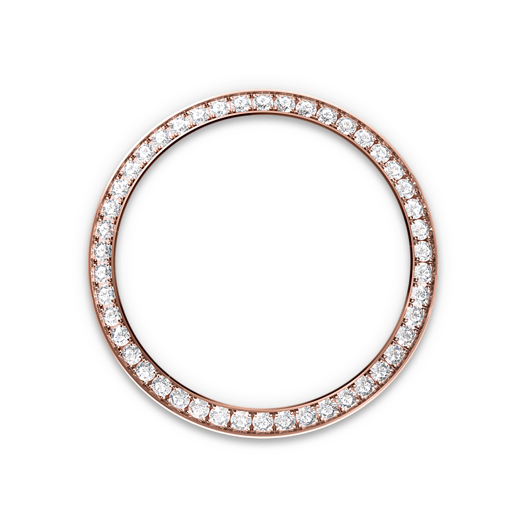 Rolex Datejust in 18 ct Everose gold M278285RBR-0005- Montecristo Jewellers