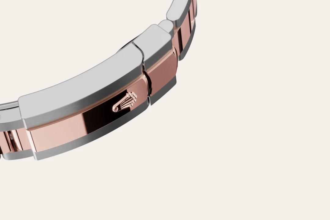 Rolex Datejust in Everose Rolesor - combination of Oystersteel and Everose gold M126201-0018- Montecristo Jewellers