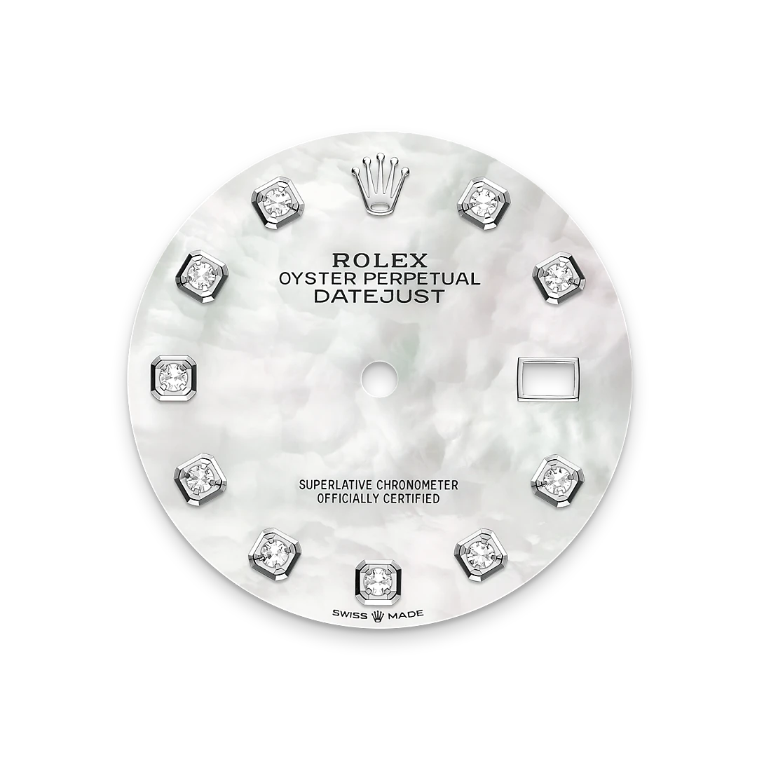 Rolex Datejust in White Rolesor - combination of Oystersteel and white gold M126284RBR-0011- Montecristo Jewellers Rolex Datejust in White Rolesor - combination of Oystersteel and white gold M126284RBR-0011- Montecristo Jewellers