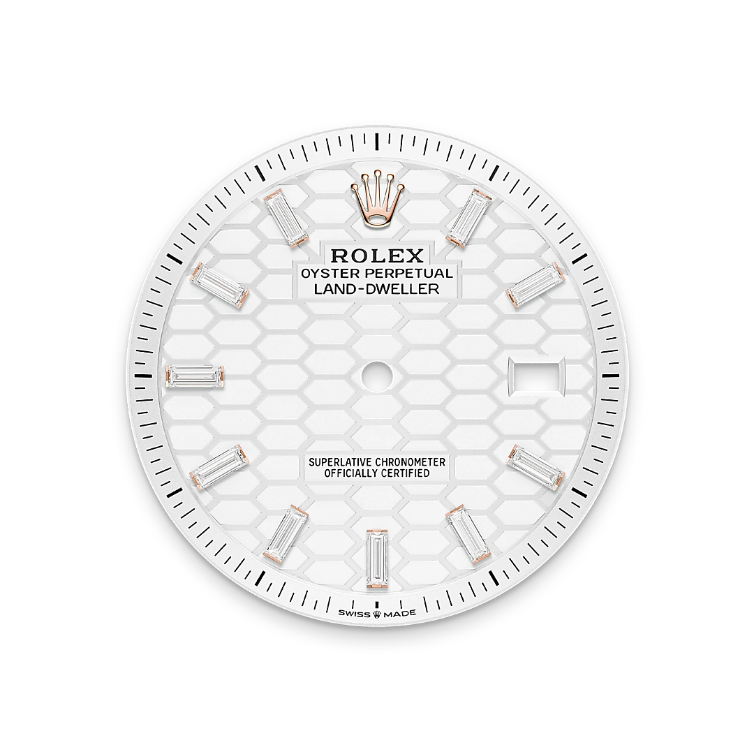 Rolex Land-Dweller in 18 ct Everose gold M127385TBR-0003- Montecristo Jewellers Rolex Land-Dweller in 18 ct Everose gold M127385TBR-0003- Montecristo Jewellers