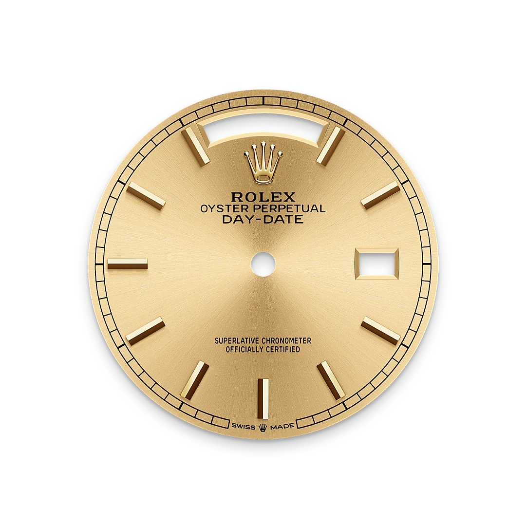 Rolex Day-Date in 18 ct yellow gold M128238-0045- Montecristo Jewellers