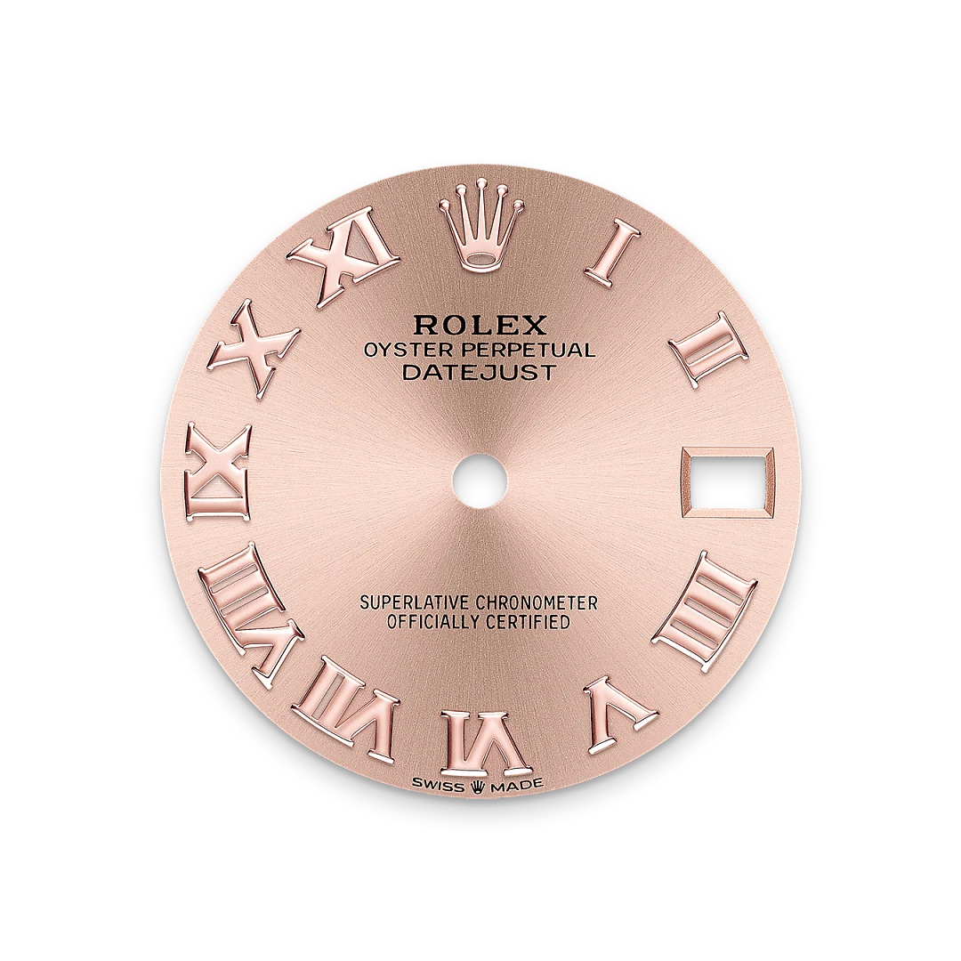 Rolex Datejust in Everose Rolesor - combination of Oystersteel and Everose gold M278241-0006- Montecristo Jewellers