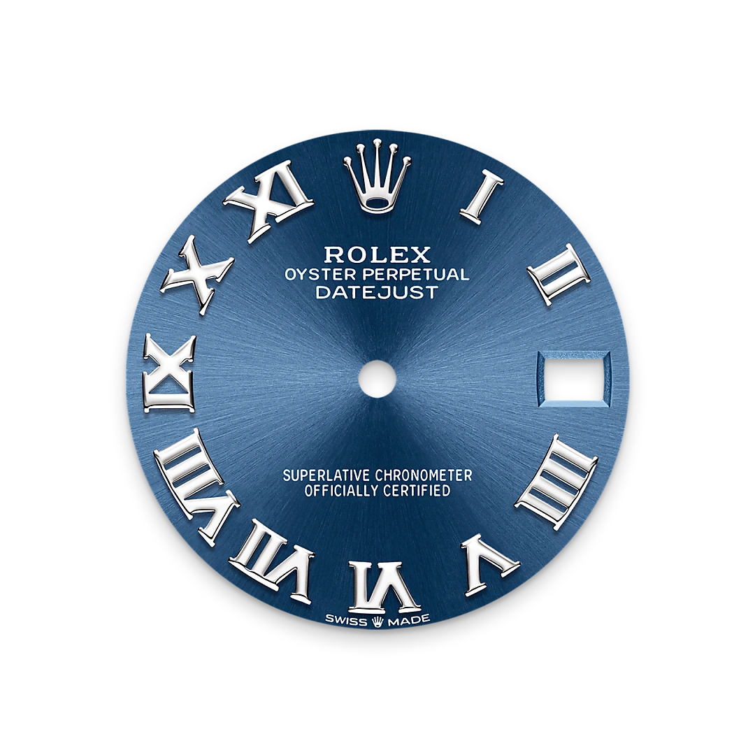 Rolex Datejust in White Rolesor - combination of Oystersteel and white gold M278274-0033- Montecristo Jewellers