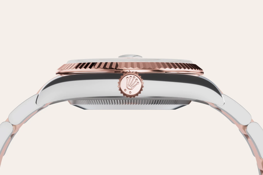 Rolex Datejust in Everose Rolesor - combination of Oystersteel and Everose gold M126231-0020- Montecristo Jewellers