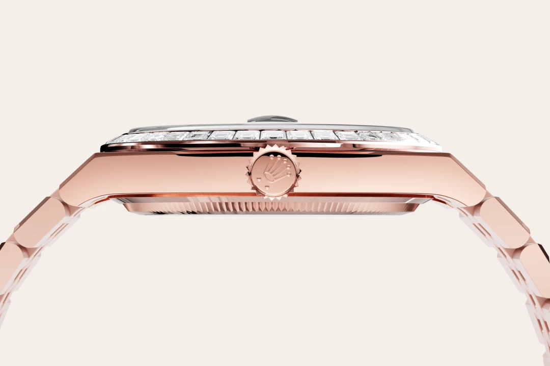 Rolex Land-Dweller in 18 ct Everose gold M127385TBR-0003- Montecristo Jewellers Rolex Land-Dweller in 18 ct Everose gold M127385TBR-0003- Montecristo Jewellers