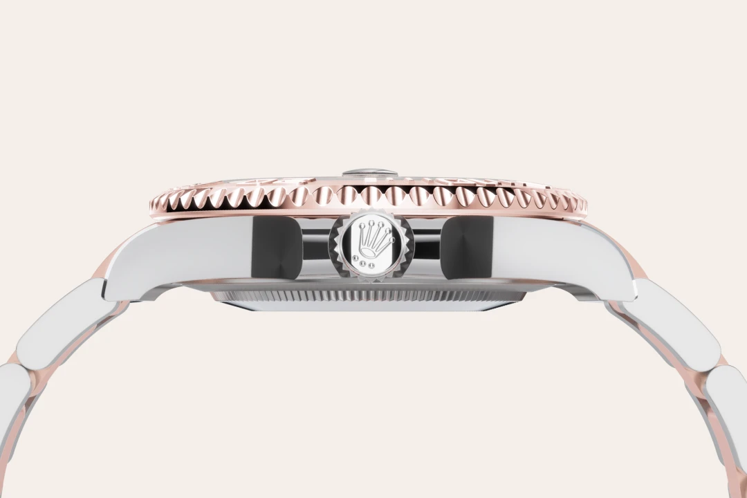 Rolex Yacht-Master in Everose Rolesor - combination of Oystersteel and Everose gold M268621-0003- Montecristo Jewellers