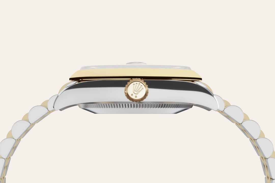 Rolex Datejust in Yellow Rolesor - combination of Oystersteel and yellow gold M278243-0014- Montecristo Jewellers