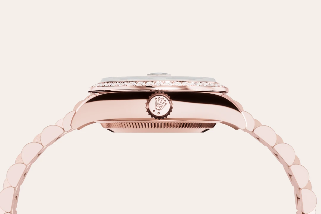 Rolex Lady-Datejust in 18 ct Everose gold M279135RBR-0017- Montecristo Jewellers