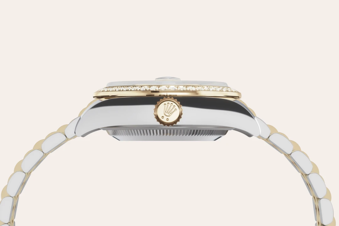 Rolex Lady-Datejust in Yellow Rolesor - combination of Oystersteel and yellow gold M279383RBR-0003- Montecristo Jewellers Rolex Lady-Datejust in Yellow Rolesor - combination of Oystersteel and yellow gold M279383RBR-0003- Montecristo Jewellers