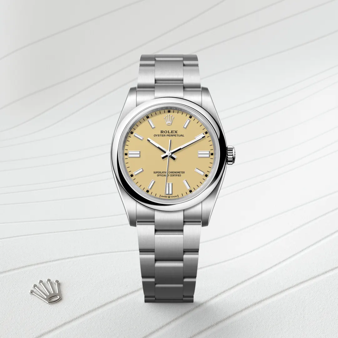 Rolex Oyster Perpetual in Oystersteel M126000-0012- Montecristo Jewellers
