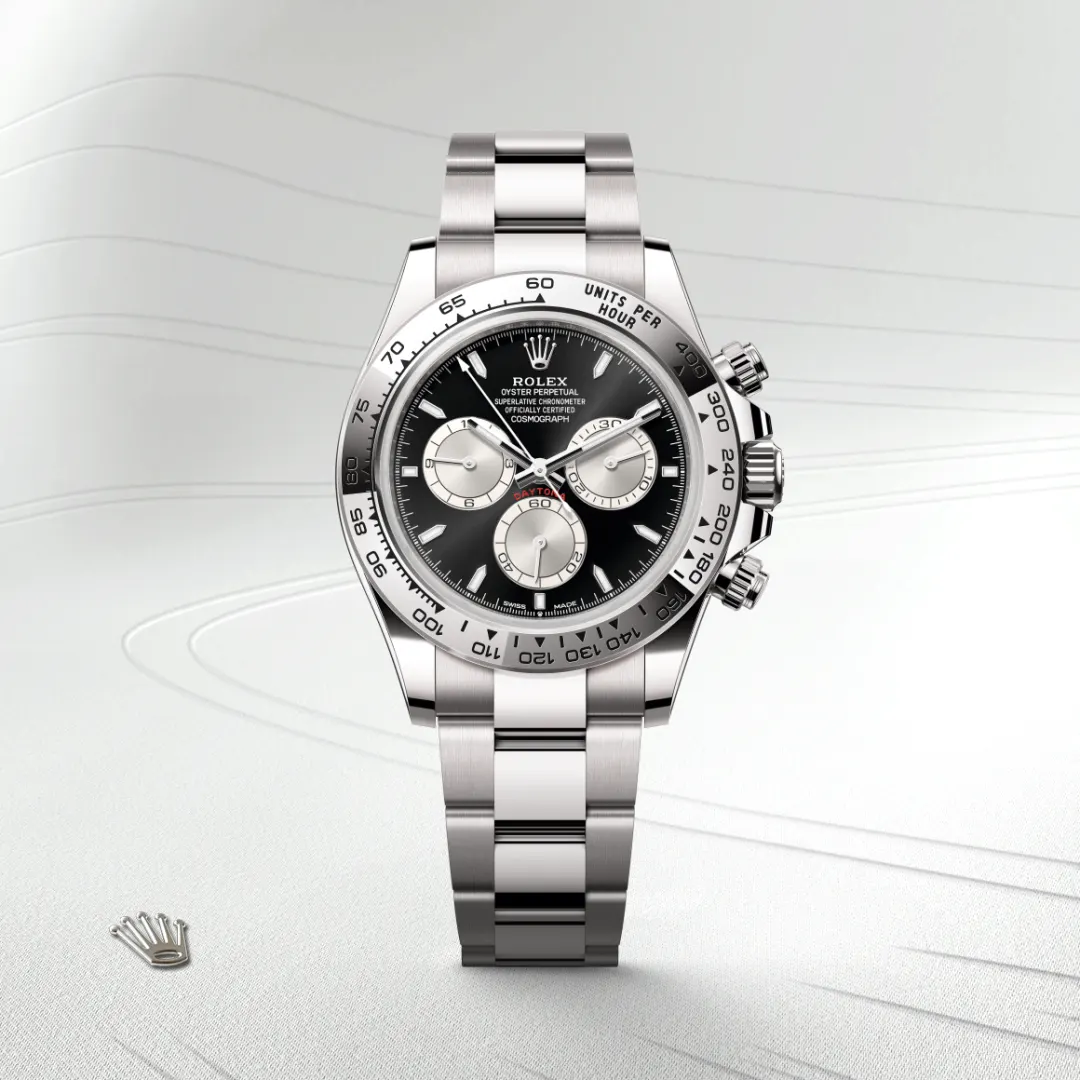 Rolex Cosmograph Daytona in 18 ct white gold M126509-0001- Montecristo Jewellers Rolex Cosmograph Daytona in 18 ct white gold M126509-0001- Montecristo Jewellers