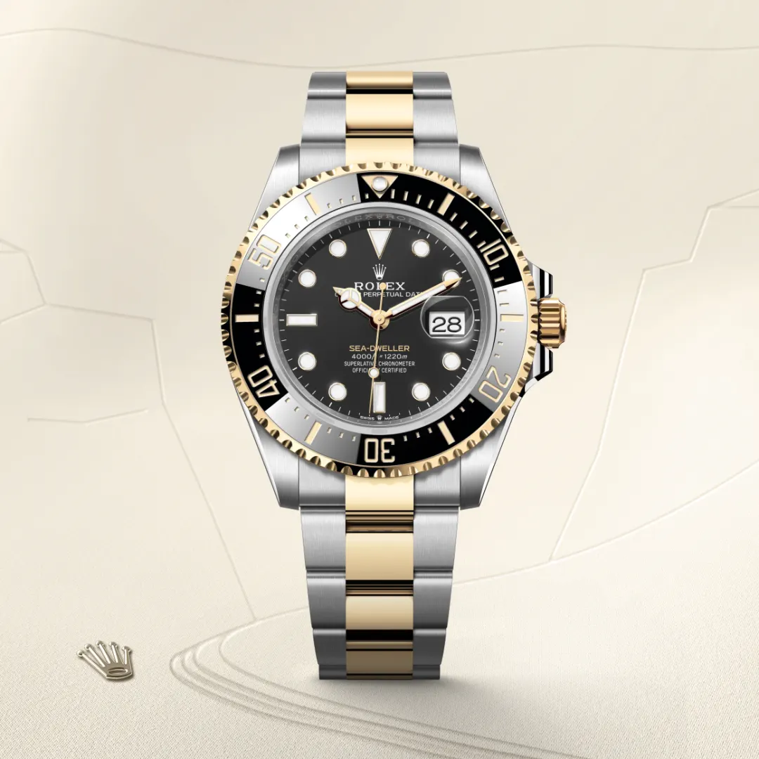 Rolex Sea-Dweller in Yellow Rolesor - combination of Oystersteel and yellow gold M126603-0001- Montecristo Jewellers Rolex Sea-Dweller in Yellow Rolesor - combination of Oystersteel and yellow gold M126603-0001- Montecristo Jewellers