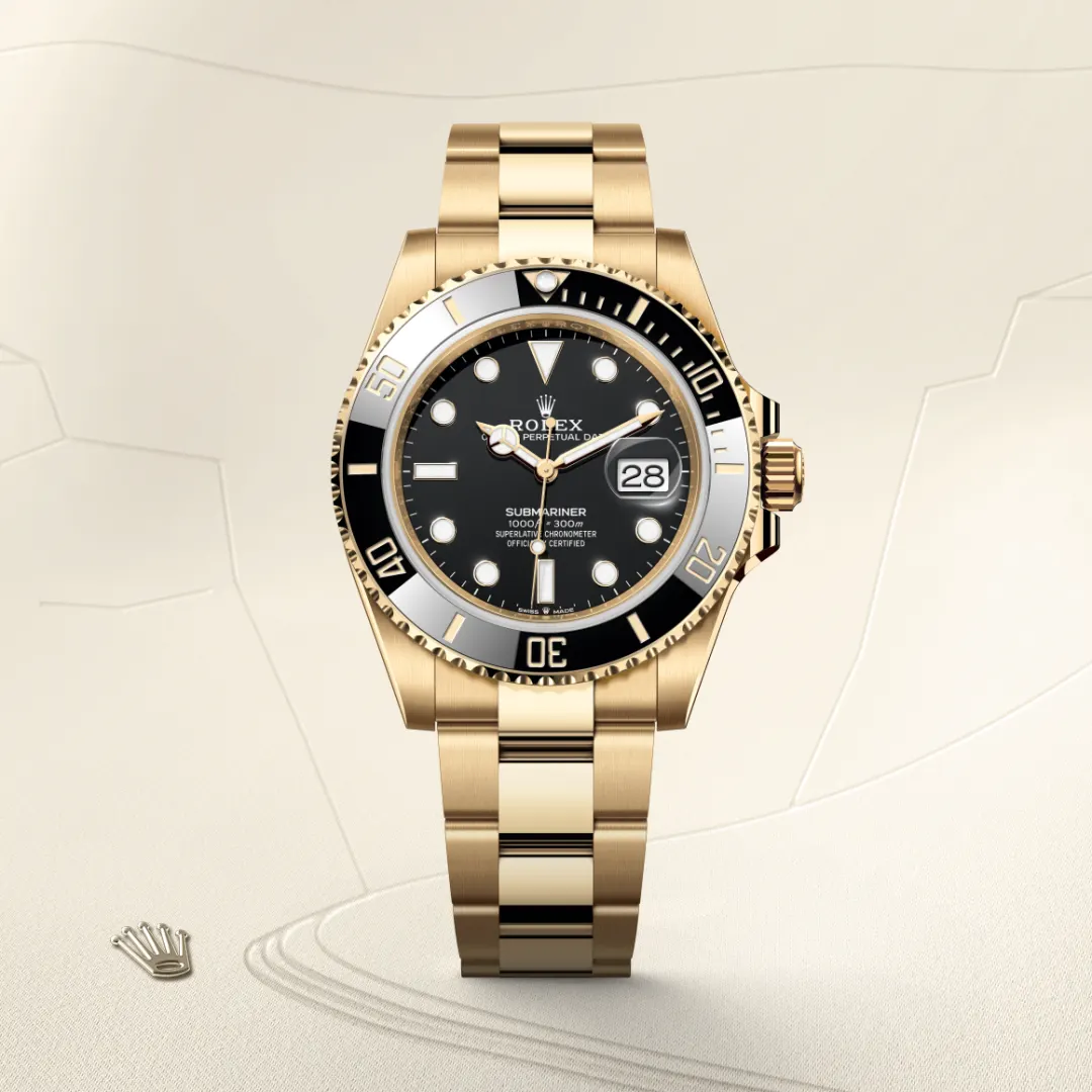 Rolex Submariner in 18 ct yellow gold M126618LN-0002- Montecristo Jewellers Rolex Submariner in 18 ct yellow gold M126618LN-0002- Montecristo Jewellers