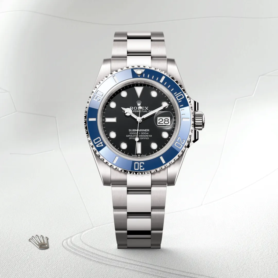 Rolex Submariner in 18 ct white gold M126619LB-0003- Montecristo Jewellers