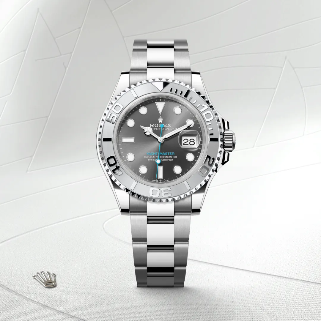 Rolex Yacht-Master in Rolesium - combination of Oystersteel and platinum M126622-0001- Montecristo Jewellers Rolex Yacht-Master in Rolesium - combination of Oystersteel and platinum M126622-0001- Montecristo Jewellers