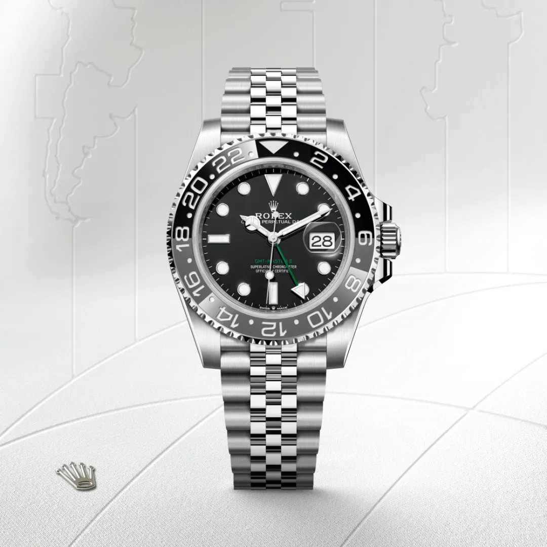 Rolex GMT-Master II in Oystersteel M126710GRNR-0003- Montecristo Jewellers Rolex GMT-Master II in Oystersteel M126710GRNR-0003- Montecristo Jewellers