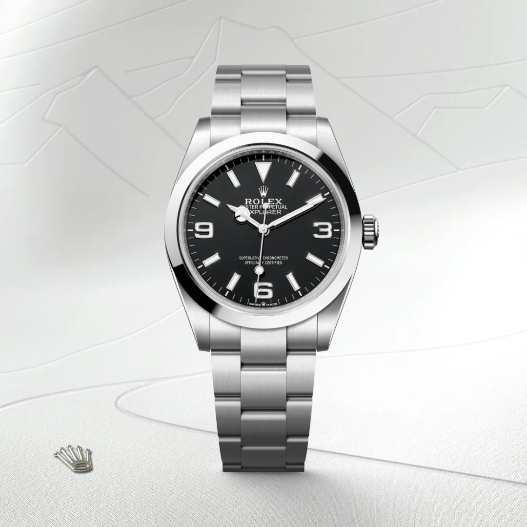 Rolex Explorer in Oystersteel M224270-0001- Montecristo Jewellers
