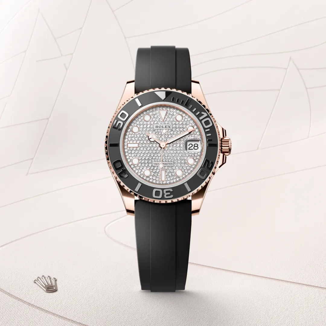 Rolex Yacht-Master in 18 ct Everose gold M268655-0019- Montecristo Jewellers Rolex Yacht-Master in 18 ct Everose gold M268655-0019- Montecristo Jewellers