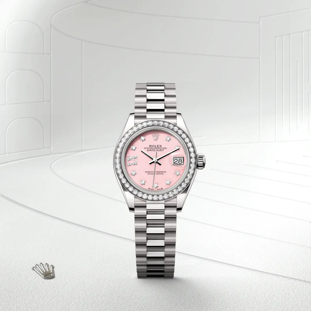 Rolex Lady-Datejust in 18 ct white gold M279139RBR-0002- Montecristo Jewellers Rolex Lady-Datejust in 18 ct white gold M279139RBR-0002- Montecristo Jewellers