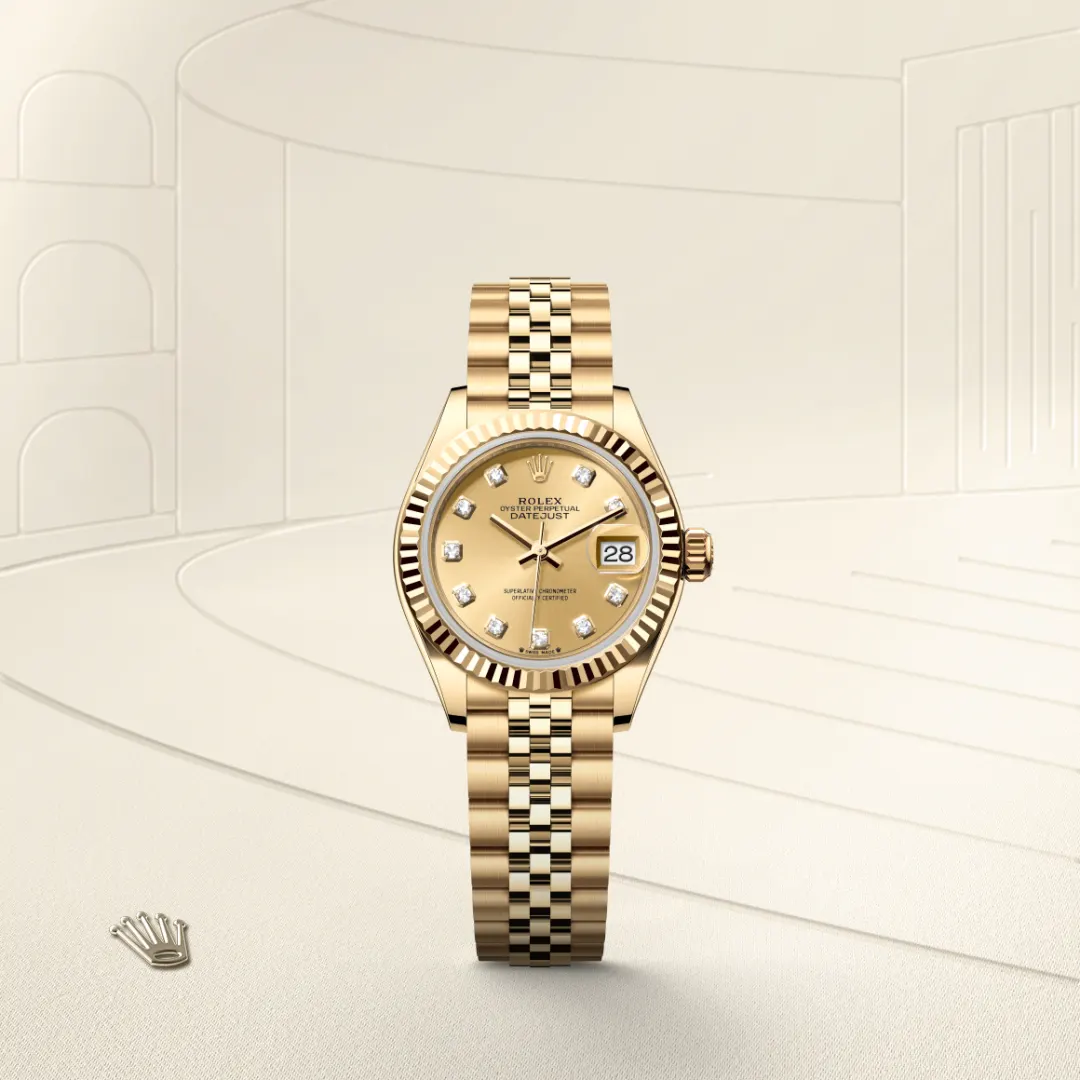 Rolex Lady-Datejust in 18 ct yellow gold M279178-0024- Montecristo Jewellers