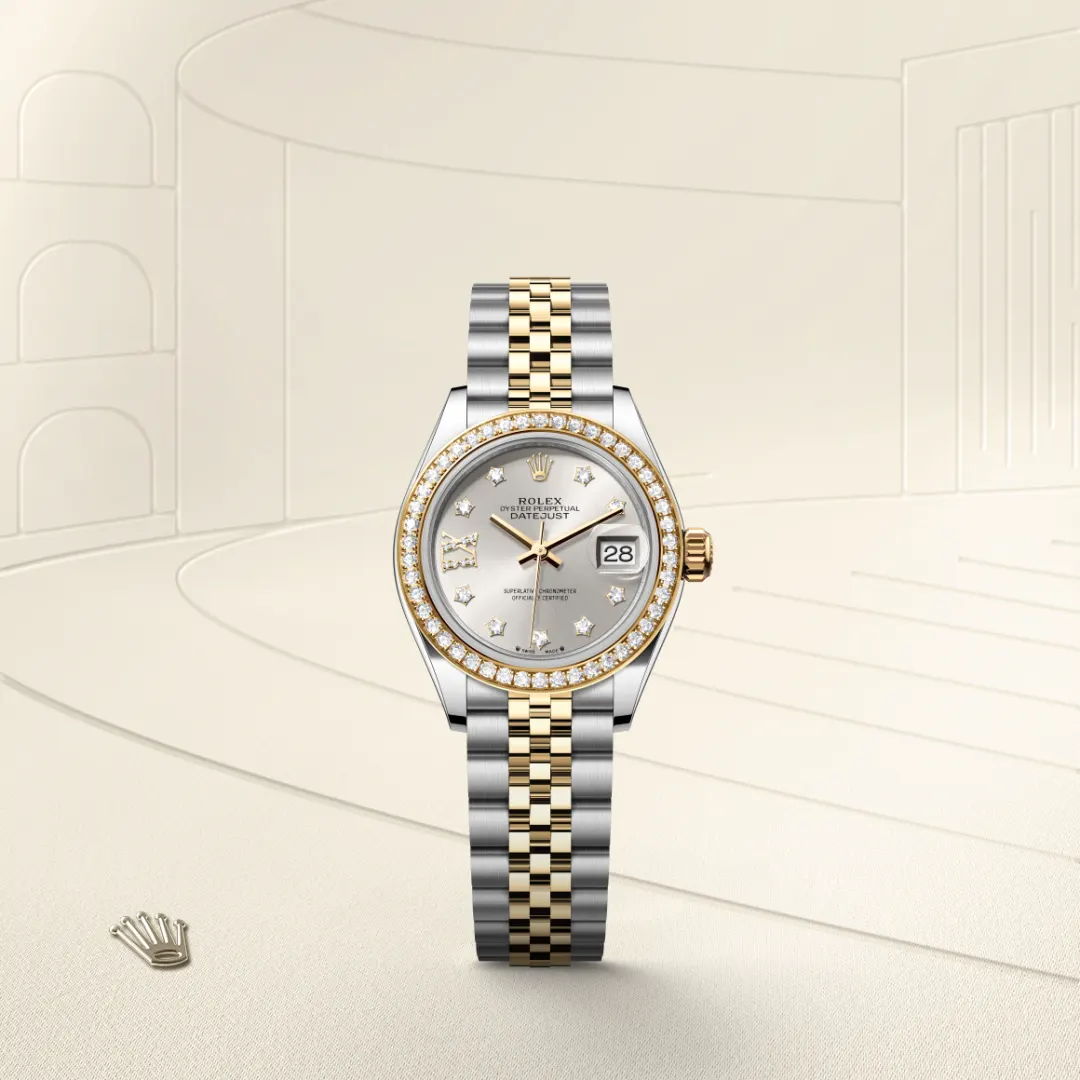 Rolex Lady-Datejust in Yellow Rolesor - combination of Oystersteel and yellow gold M279383RBR-0003- Montecristo Jewellers Rolex Lady-Datejust in Yellow Rolesor - combination of Oystersteel and yellow gold M279383RBR-0003- Montecristo Jewellers