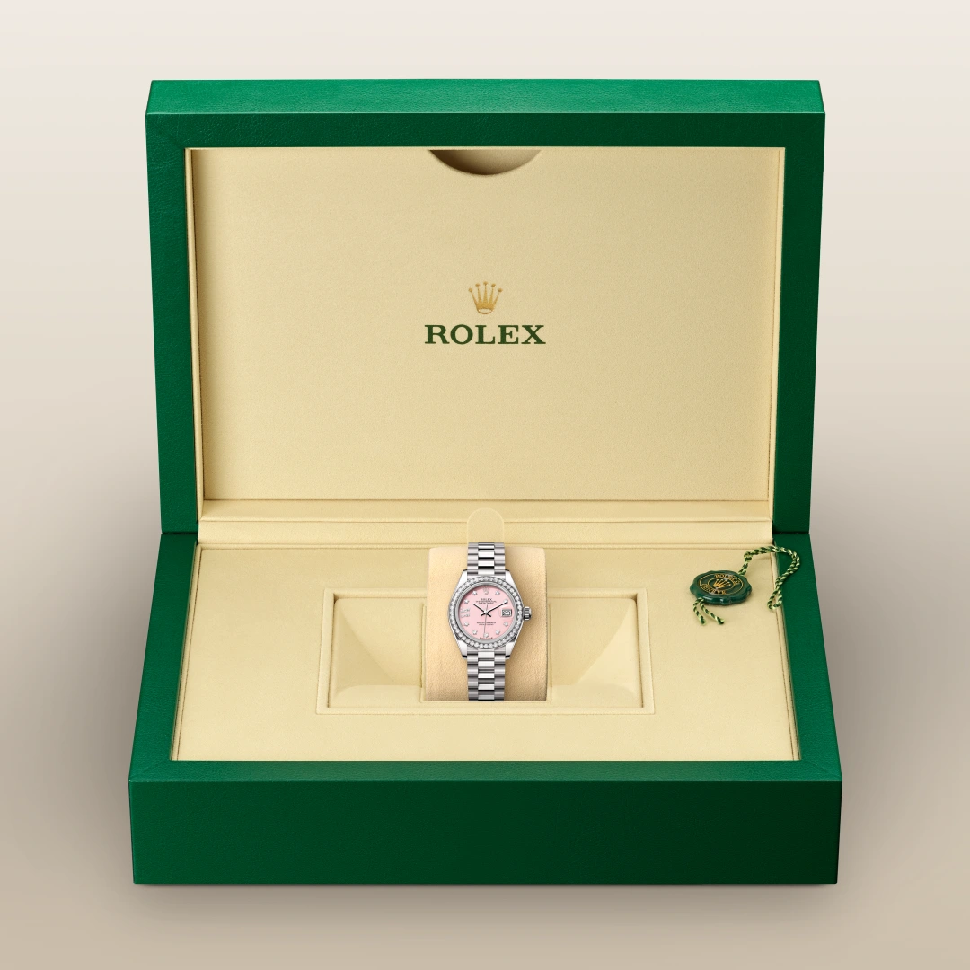 Rolex Lady-Datejust in 18 ct white gold M279139RBR-0002- Montecristo Jewellers Rolex Lady-Datejust in 18 ct white gold M279139RBR-0002- Montecristo Jewellers