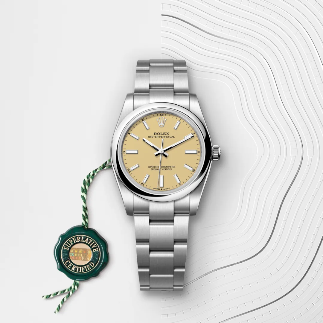 Rolex Oyster Perpetual in Oystersteel M124200-0007- Montecristo Jewellers