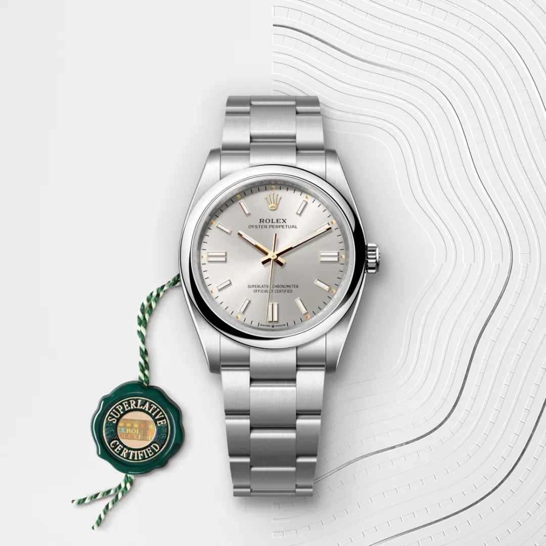 Rolex Oyster Perpetual in Oystersteel M126000-0001- Montecristo Jewellers