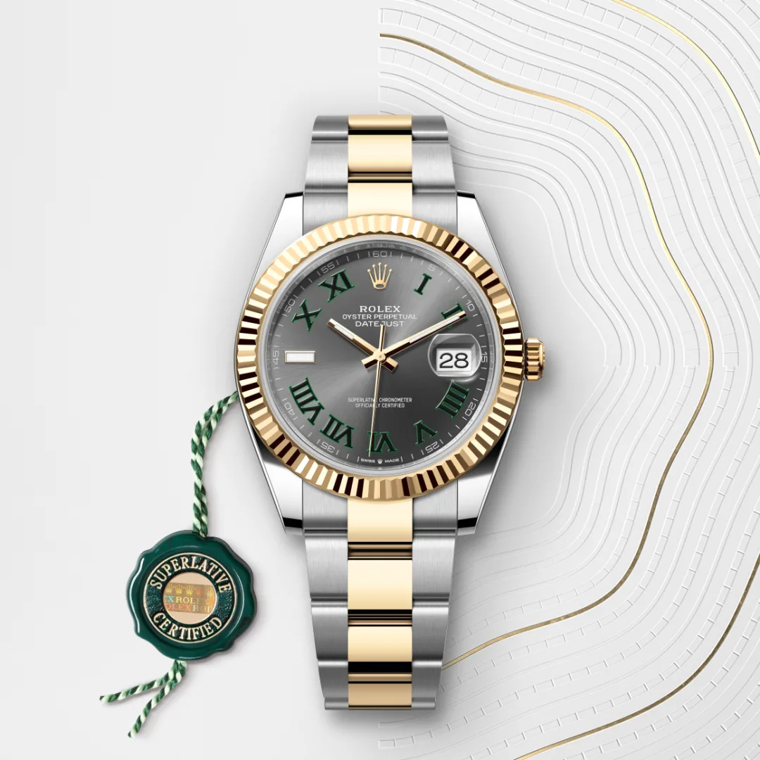 Rolex Datejust in Yellow Rolesor - combination of Oystersteel and yellow gold M126333-0019- Montecristo Jewellers