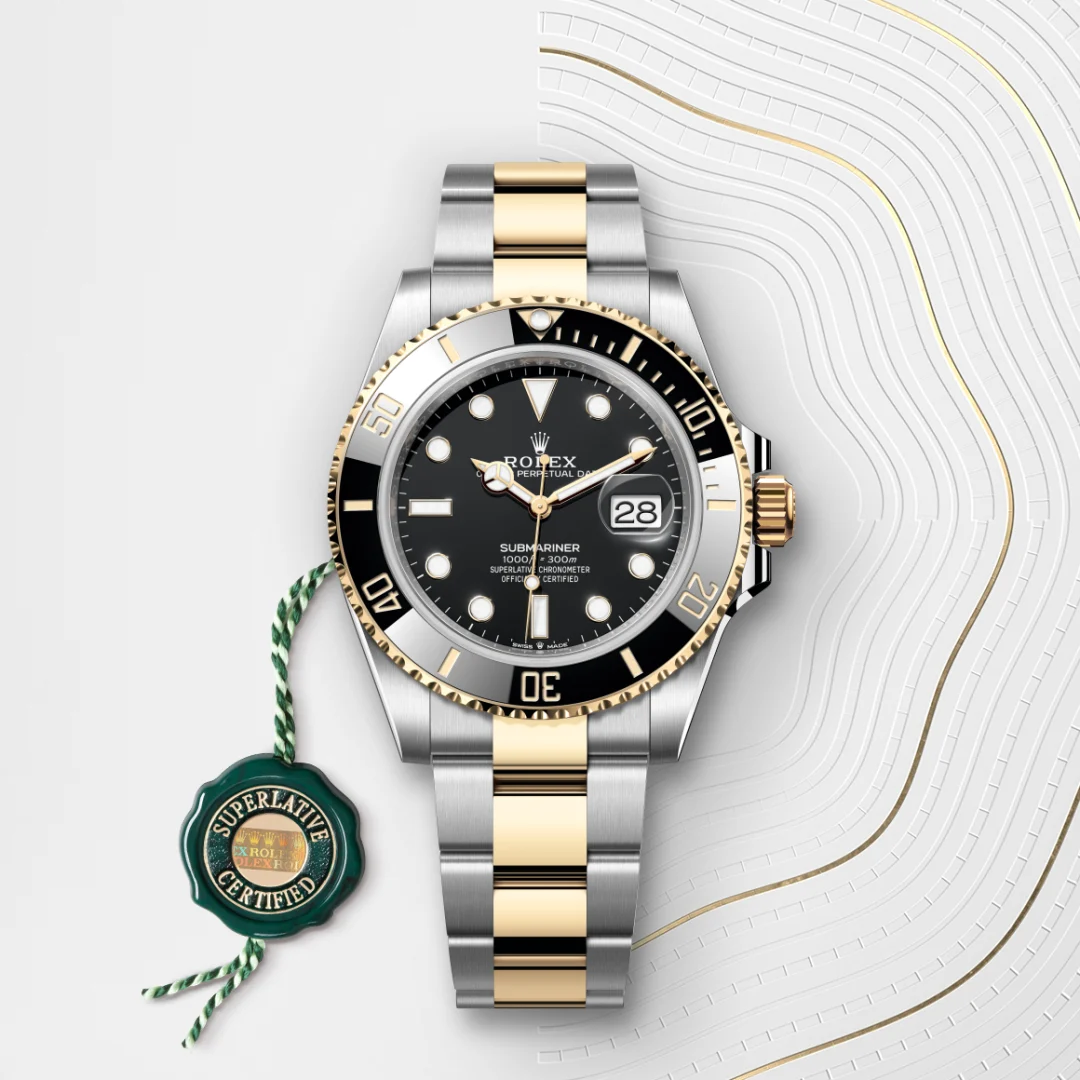 Rolex Submariner in Yellow Rolesor - combination of Oystersteel and yellow gold M126613LN-0002- Montecristo Jewellers Rolex Submariner in Yellow Rolesor - combination of Oystersteel and yellow gold M126613LN-0002- Montecristo Jewellers