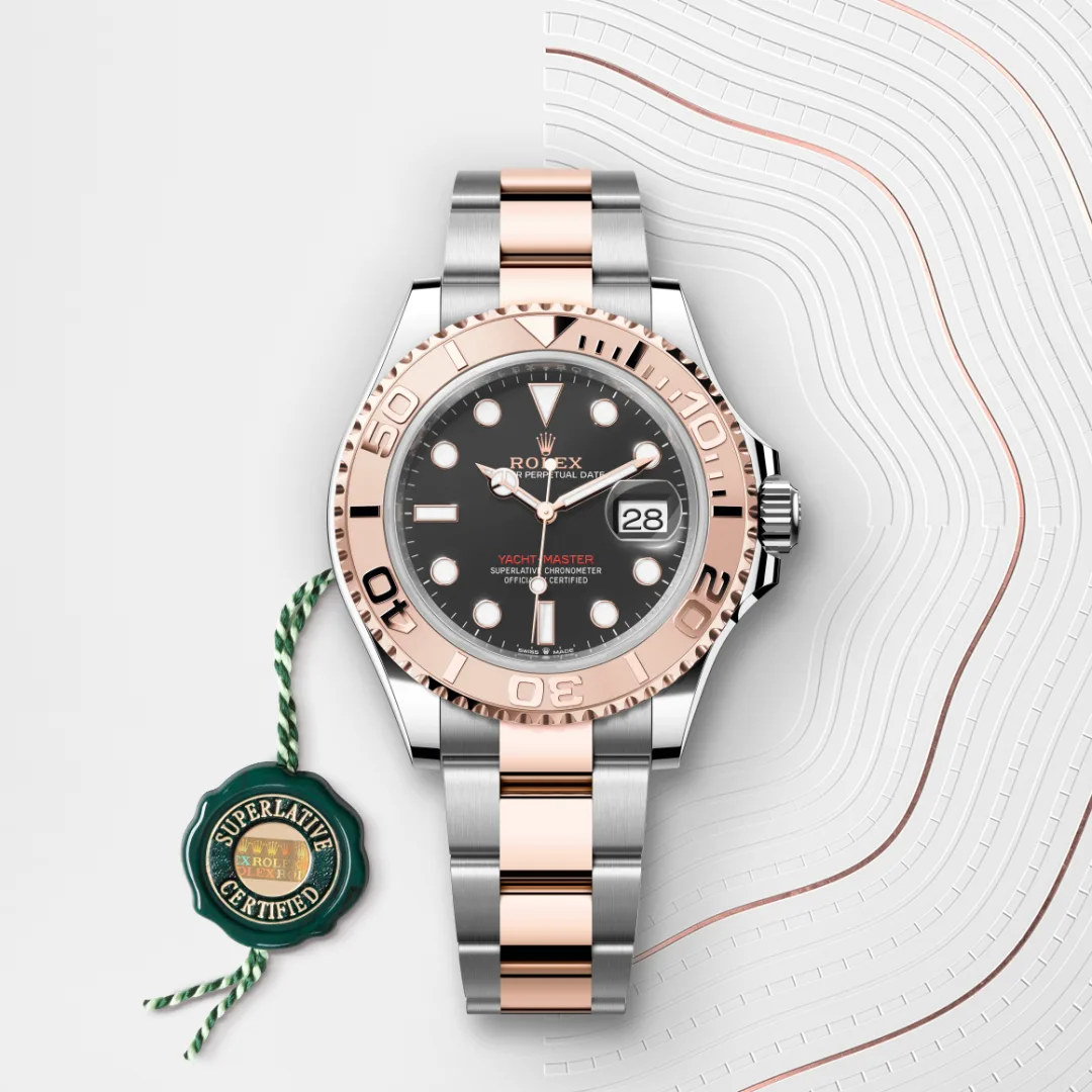 Rolex Yacht-Master in Everose Rolesor - combination of Oystersteel and Everose gold M126621-0002- Montecristo Jewellers