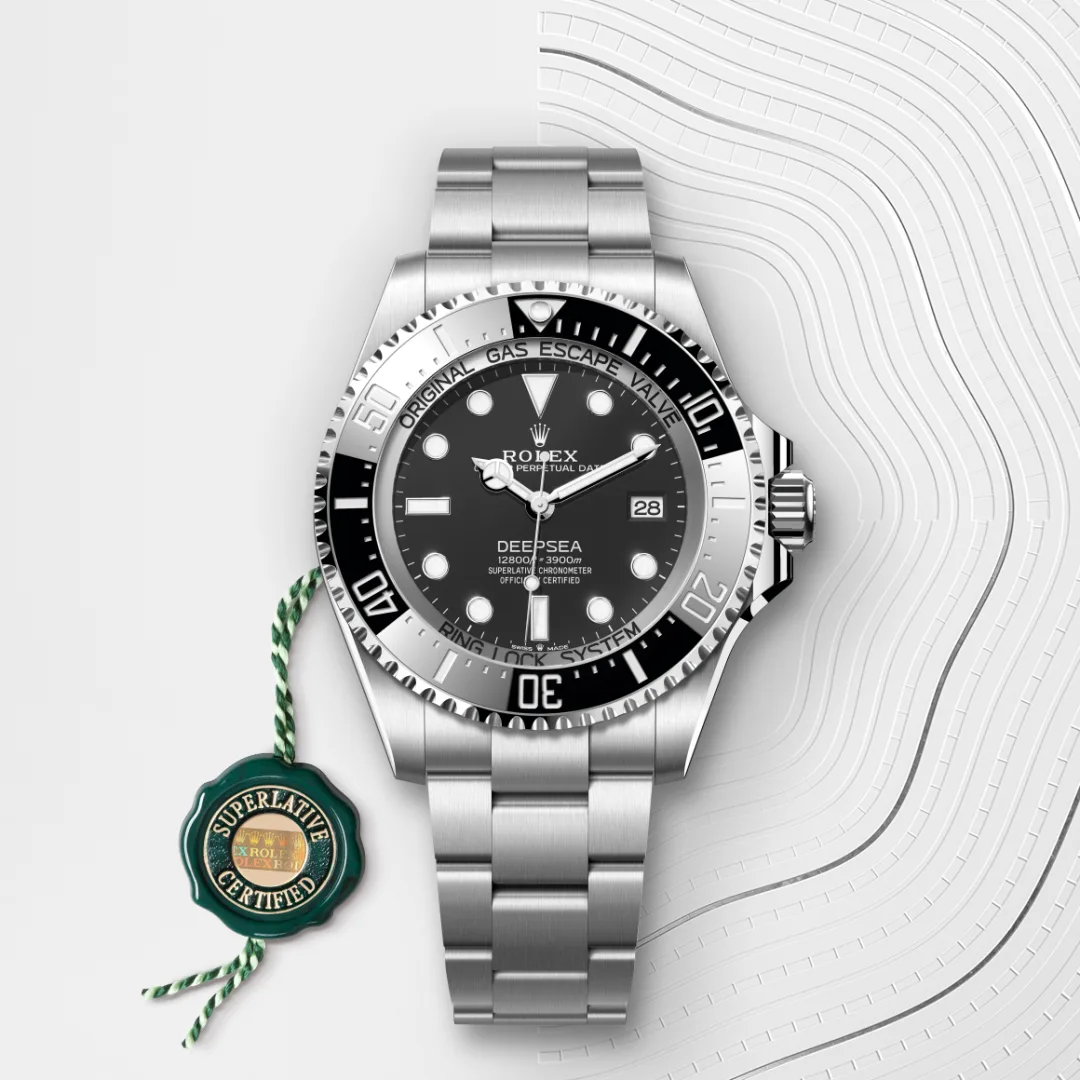 Rolex Deepsea in Oystersteel M136660-0006- Montecristo Jewellers Rolex Deepsea in Oystersteel M136660-0006- Montecristo Jewellers
