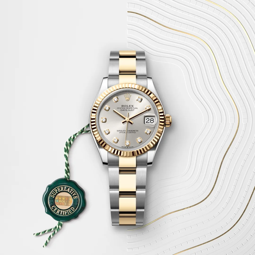 Rolex Datejust in Yellow Rolesor - combination of Oystersteel and yellow gold M278273-0019- Montecristo Jewellers