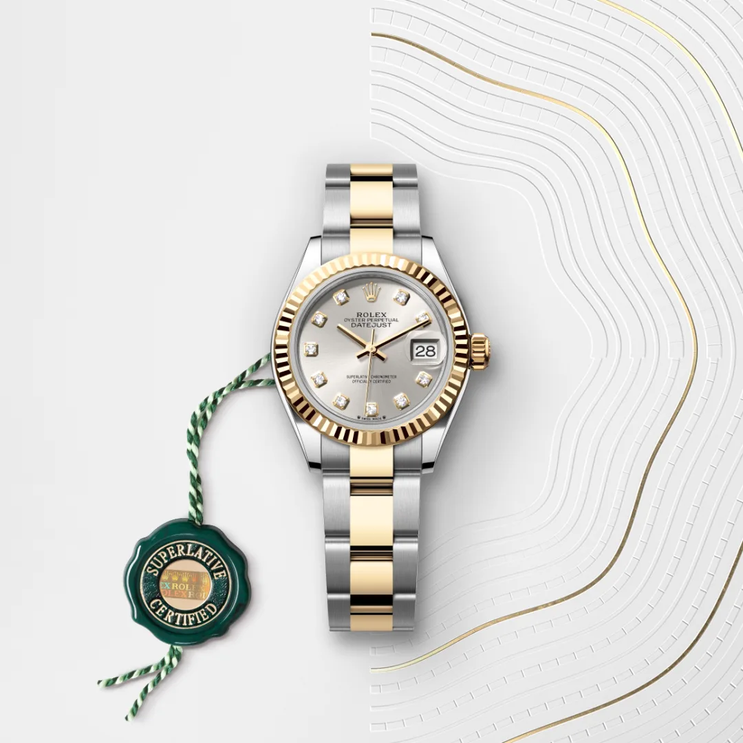 Rolex Lady-Datejust in Yellow Rolesor - combination of Oystersteel and yellow gold M279173-0008- Montecristo Jewellers