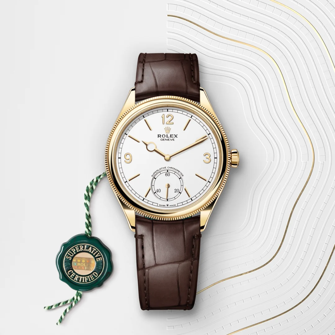 Rolex 1908 in 18 ct yellow gold M52508-0006- Montecristo Jewellers Rolex 1908 in 18 ct yellow gold M52508-0006- Montecristo Jewellers