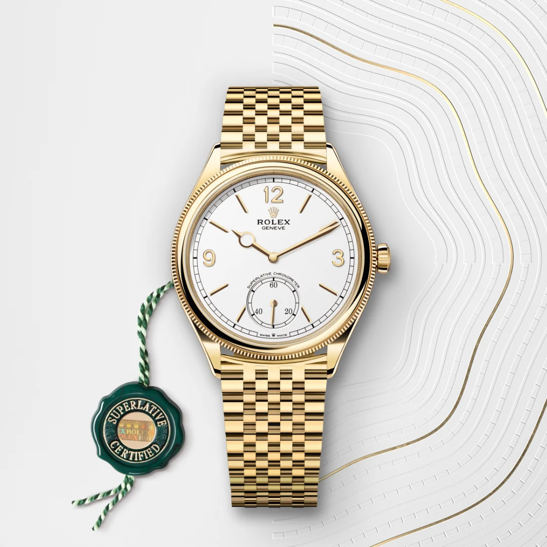Rolex 1908 in 18 ct yellow gold M52508-0008- Montecristo Jewellers Rolex 1908 in 18 ct yellow gold M52508-0008- Montecristo Jewellers