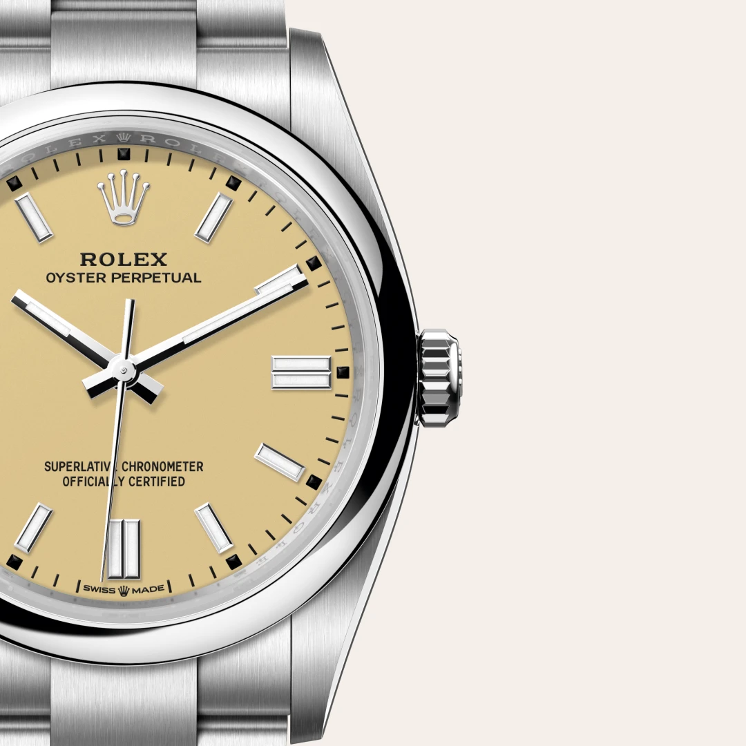 Rolex Oyster Perpetual in Oystersteel M126000-0012- Montecristo Jewellers