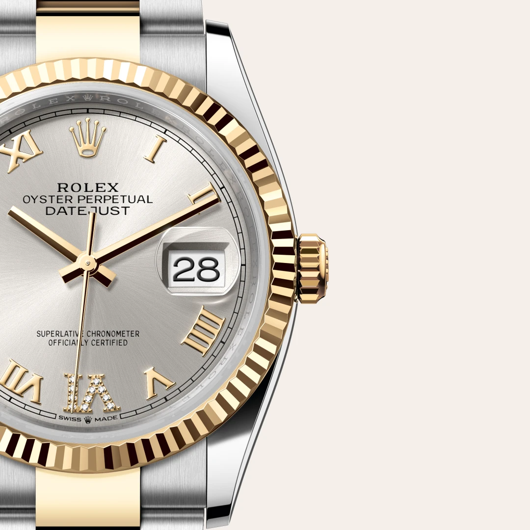 Rolex Datejust in Yellow Rolesor - combination of Oystersteel and yellow gold M126233-0032- Montecristo Jewellers Rolex Datejust in Yellow Rolesor - combination of Oystersteel and yellow gold M126233-0032- Montecristo Jewellers