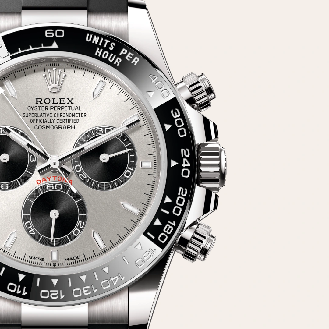 Rolex Cosmograph Daytona in 18 ct white gold M126519LN-0006- Montecristo Jewellers