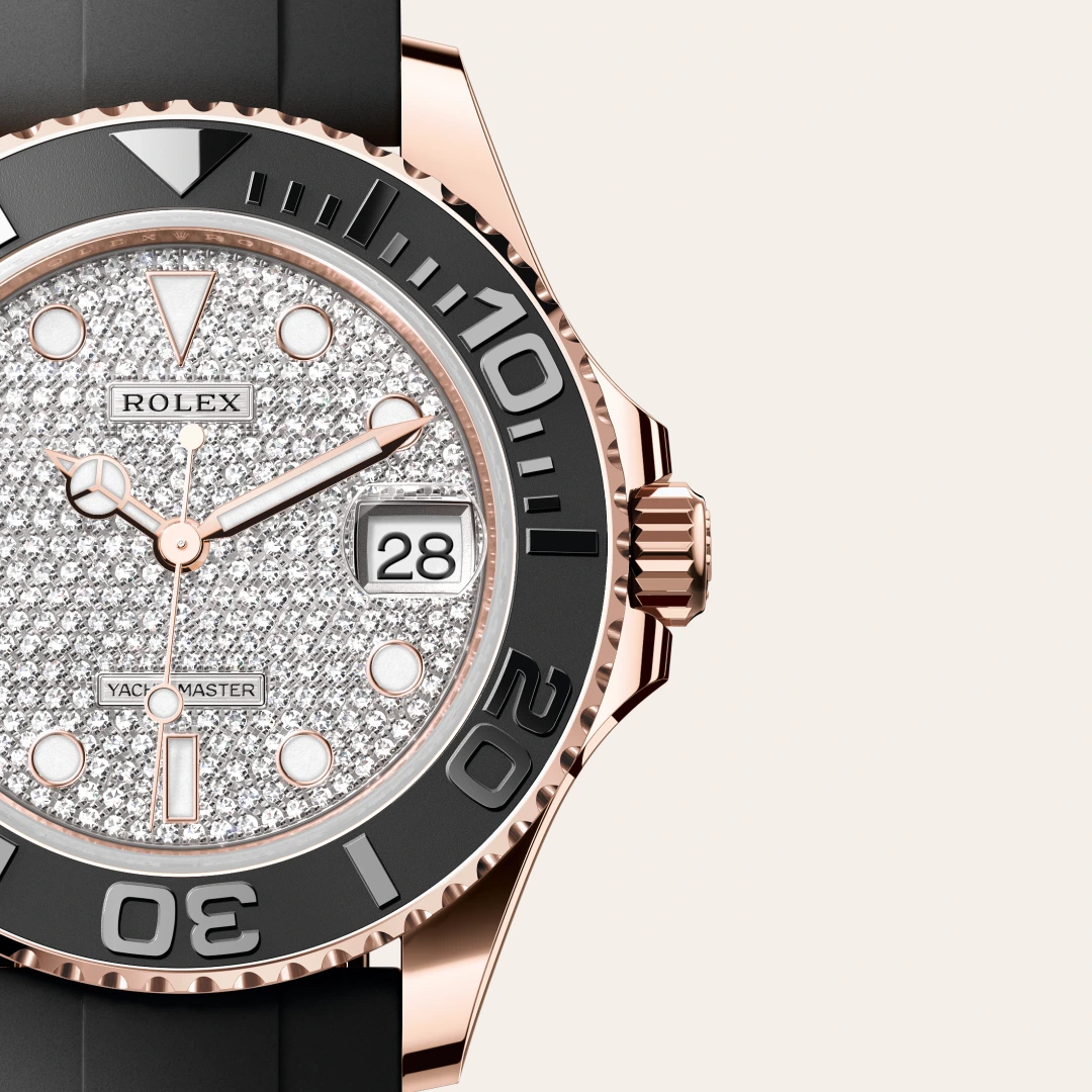 Rolex Yacht-Master in 18 ct Everose gold M268655-0019- Montecristo Jewellers Rolex Yacht-Master in 18 ct Everose gold M268655-0019- Montecristo Jewellers