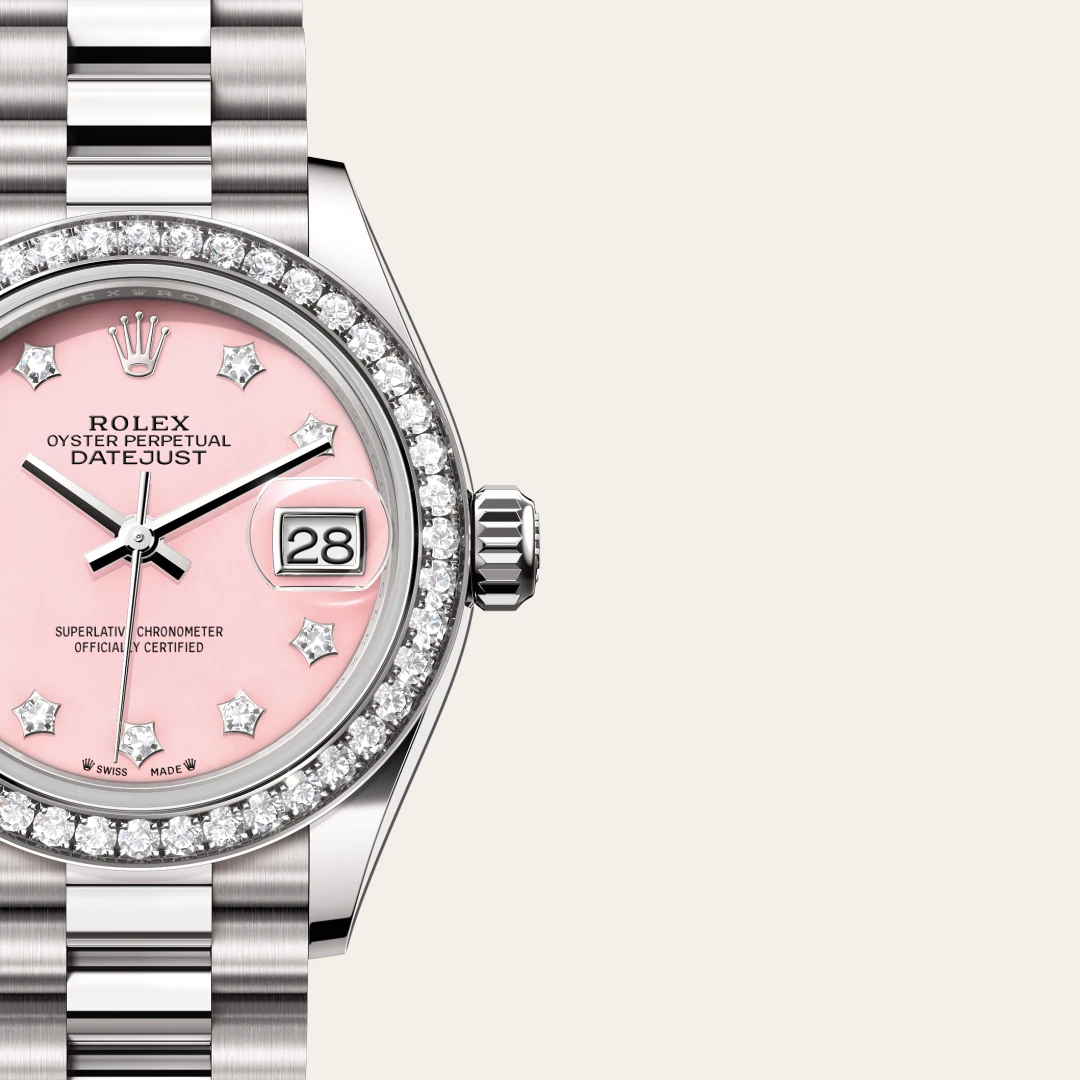 Rolex Lady-Datejust in 18 ct white gold M279139RBR-0002- Montecristo Jewellers Rolex Lady-Datejust in 18 ct white gold M279139RBR-0002- Montecristo Jewellers