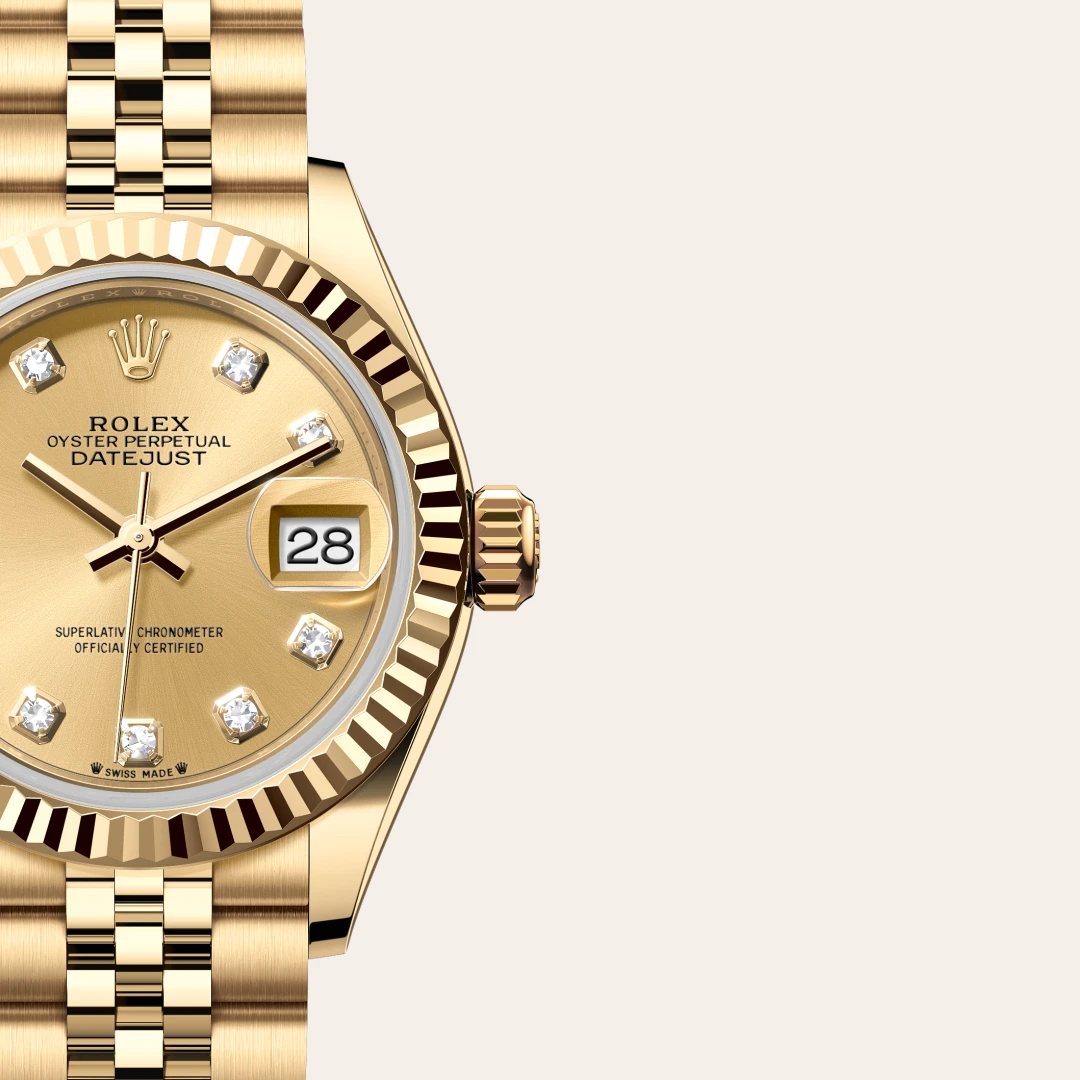 Rolex Lady-Datejust in 18 ct yellow gold M279178-0024- Montecristo Jewellers