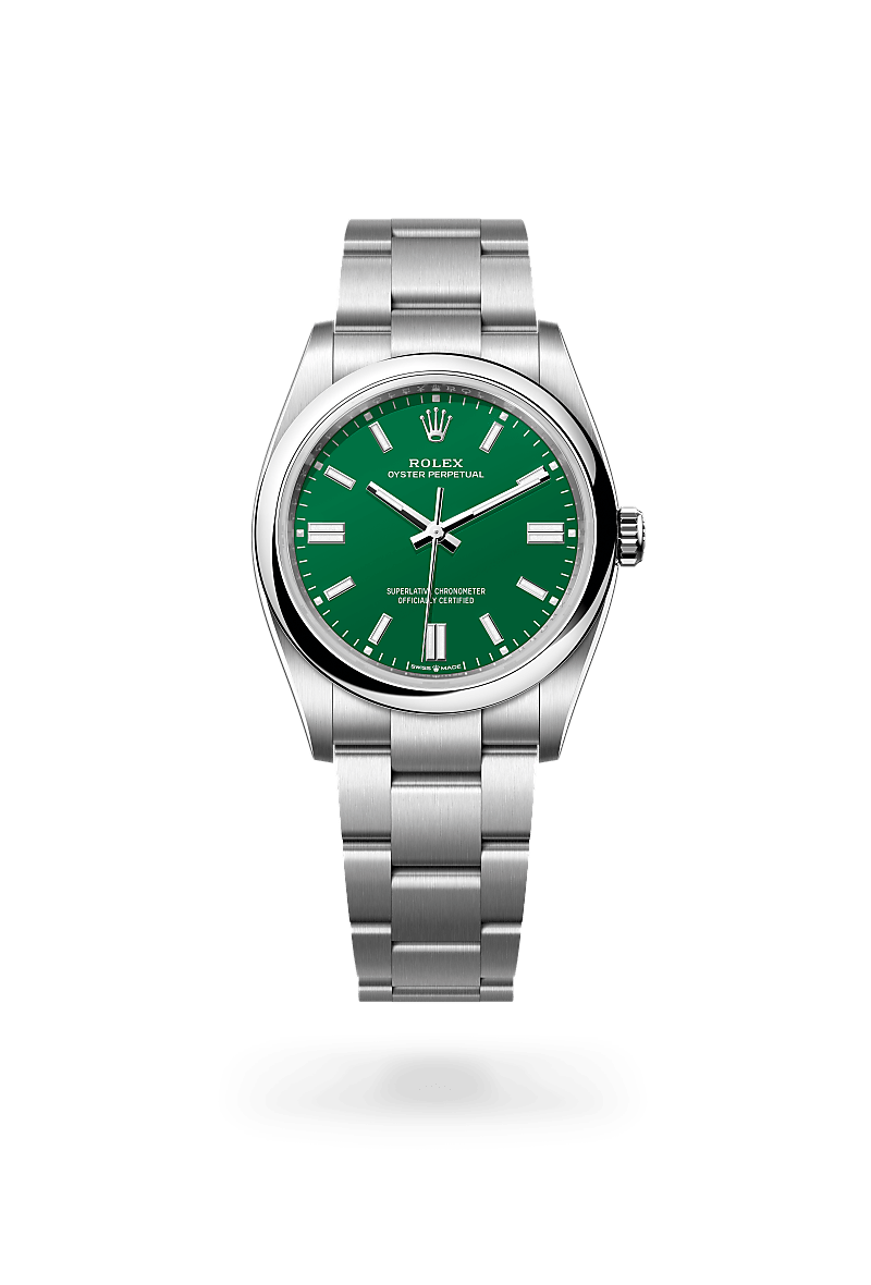 Rolex Oyster Perpetual in Oystersteel M126000-0005- Montecristo Jewellers
