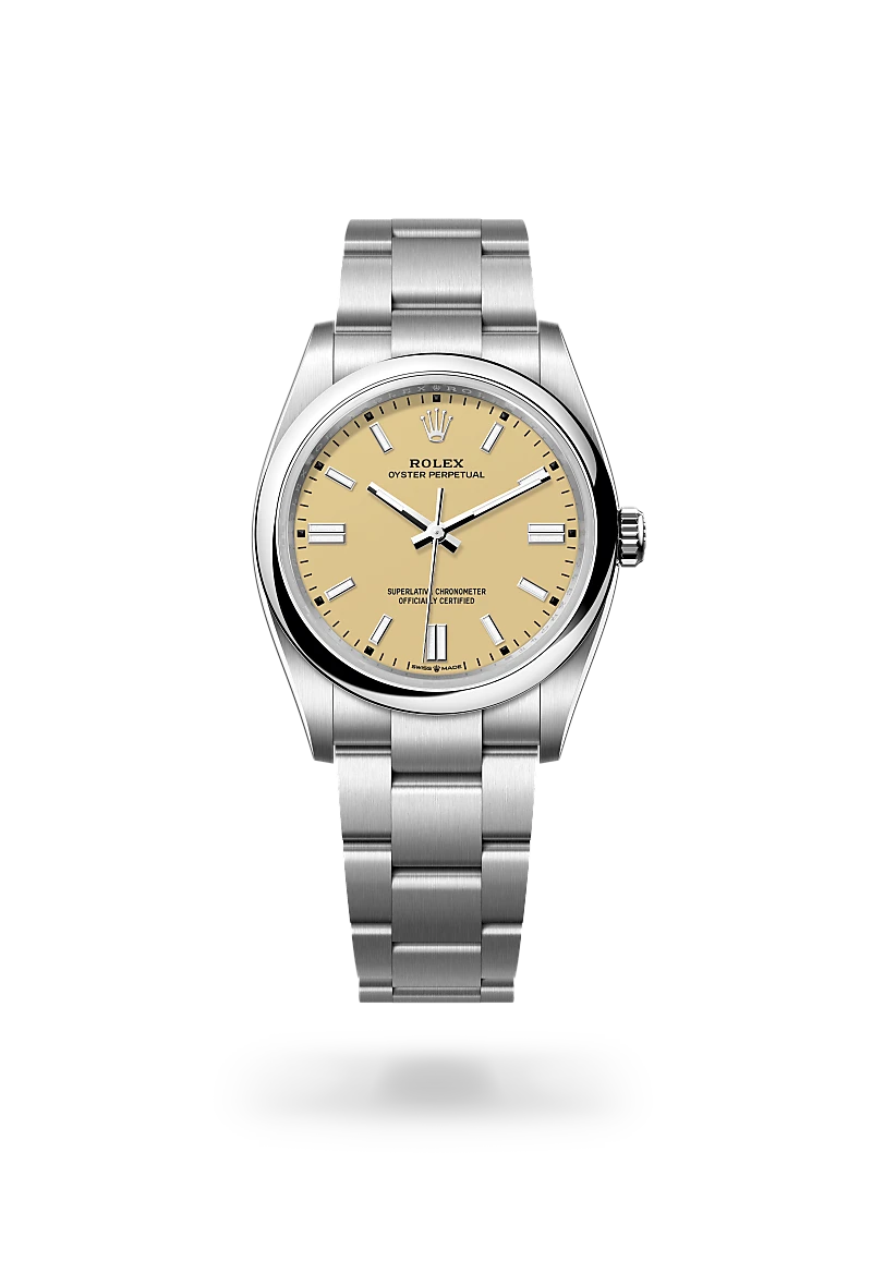Rolex Oyster Perpetual in Oystersteel M126000-0012- Montecristo Jewellers