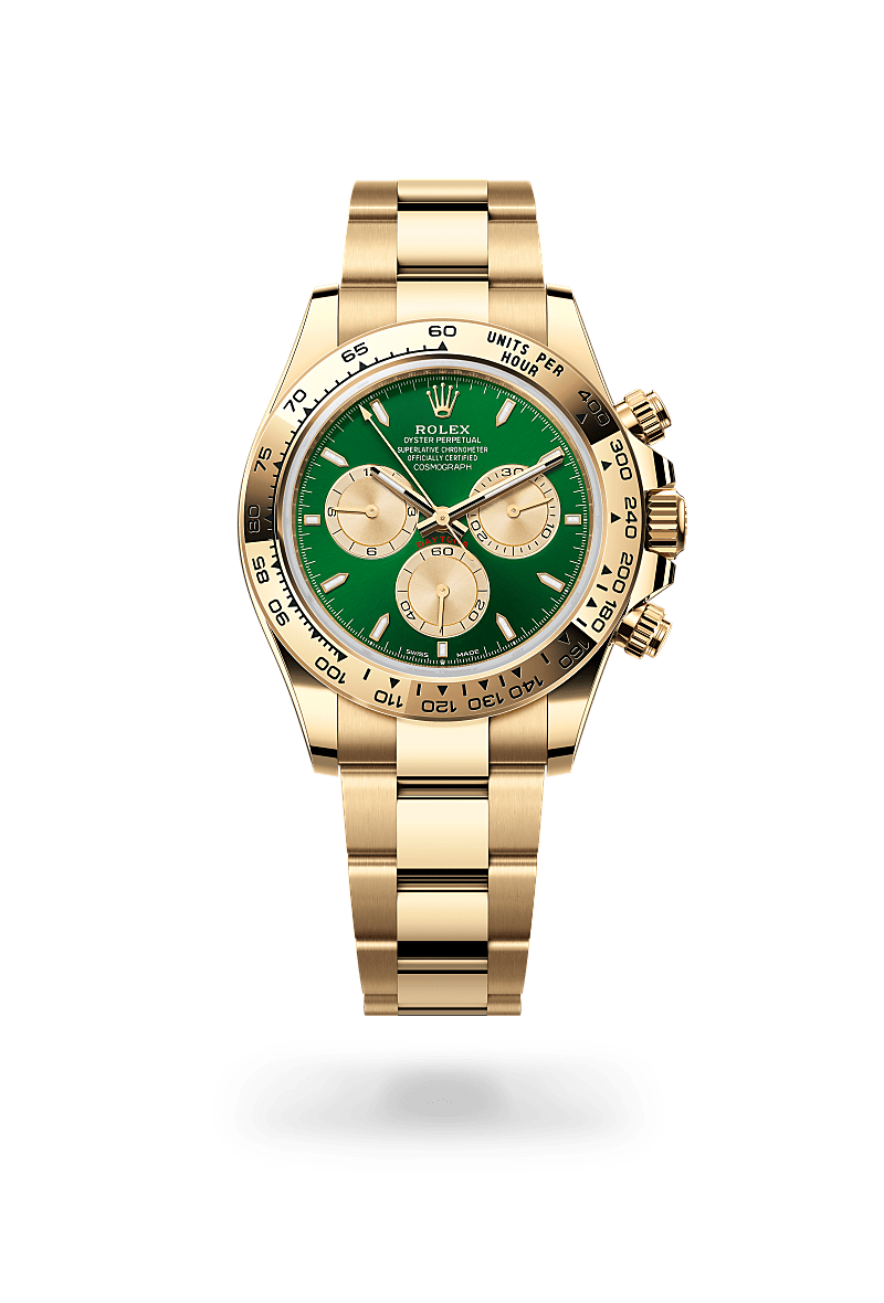 Rolex Cosmograph Daytona in 18 ct yellow gold M126508-0008- Montecristo Jewellers
