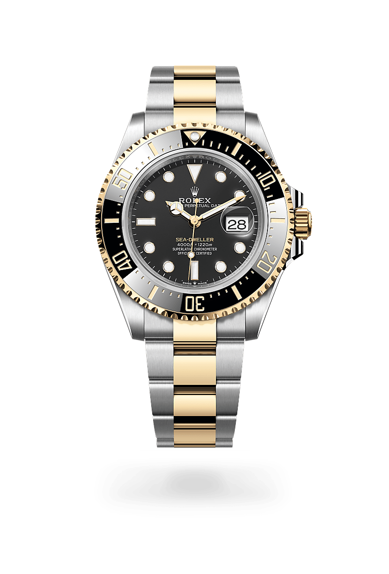Rolex Sea-Dweller in Yellow Rolesor - combination of Oystersteel and yellow gold M126603-0001- Montecristo Jewellers