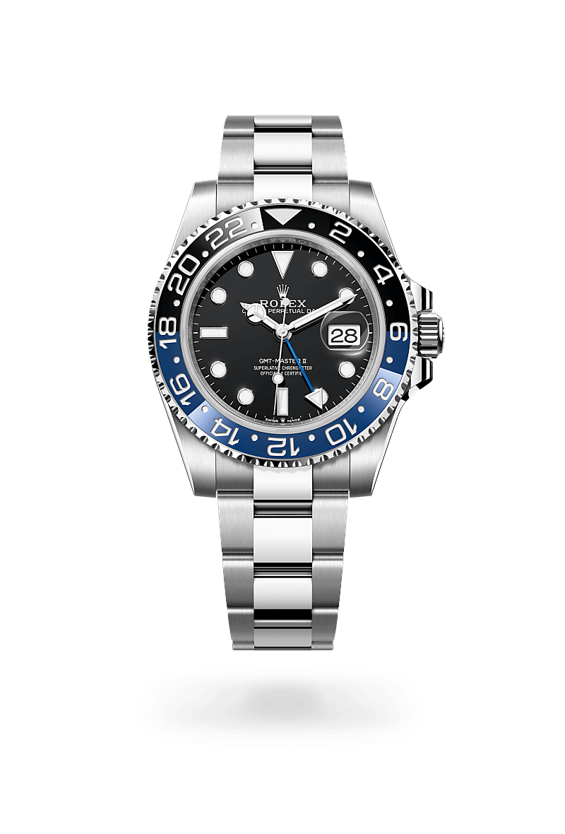 Rolex GMT-Master II in Oystersteel M126710BLNR-0003- Montecristo Jewellers