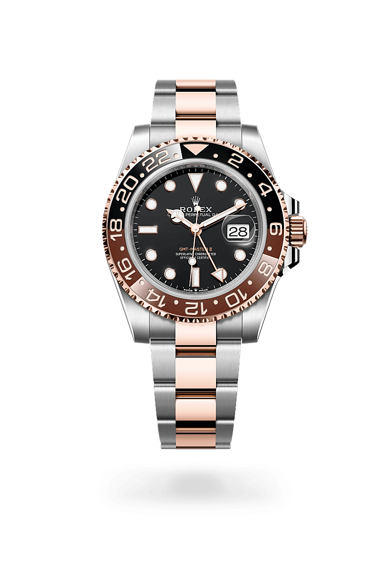 Rolex GMT-Master II in Everose Rolesor - combination of Oystersteel and Everose gold M126711CHNR-0002- Montecristo Jewellers